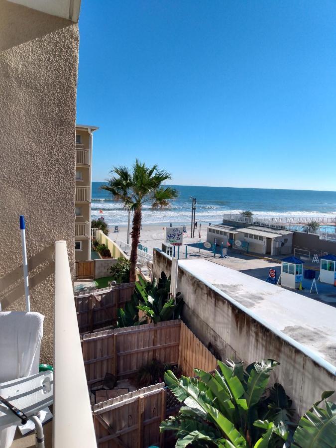דירות דייטונה ביץ' Ocean Balmy Warm Healing Breeze Under Sapphire Sky Year Round On Sunny Balcony מראה חיצוני תמונה